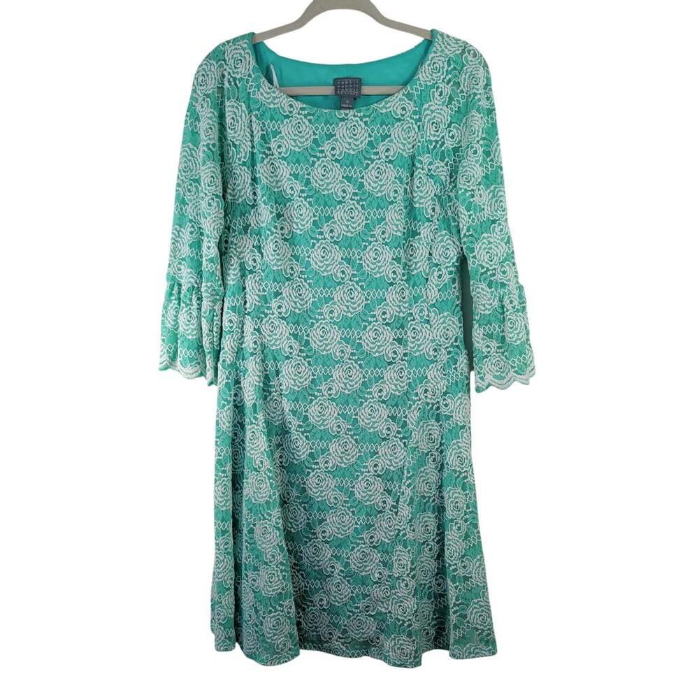 Rabbit Rabbit Rabbit Designs Lace Floral Dress, Size 16 - Picture 1 of 7